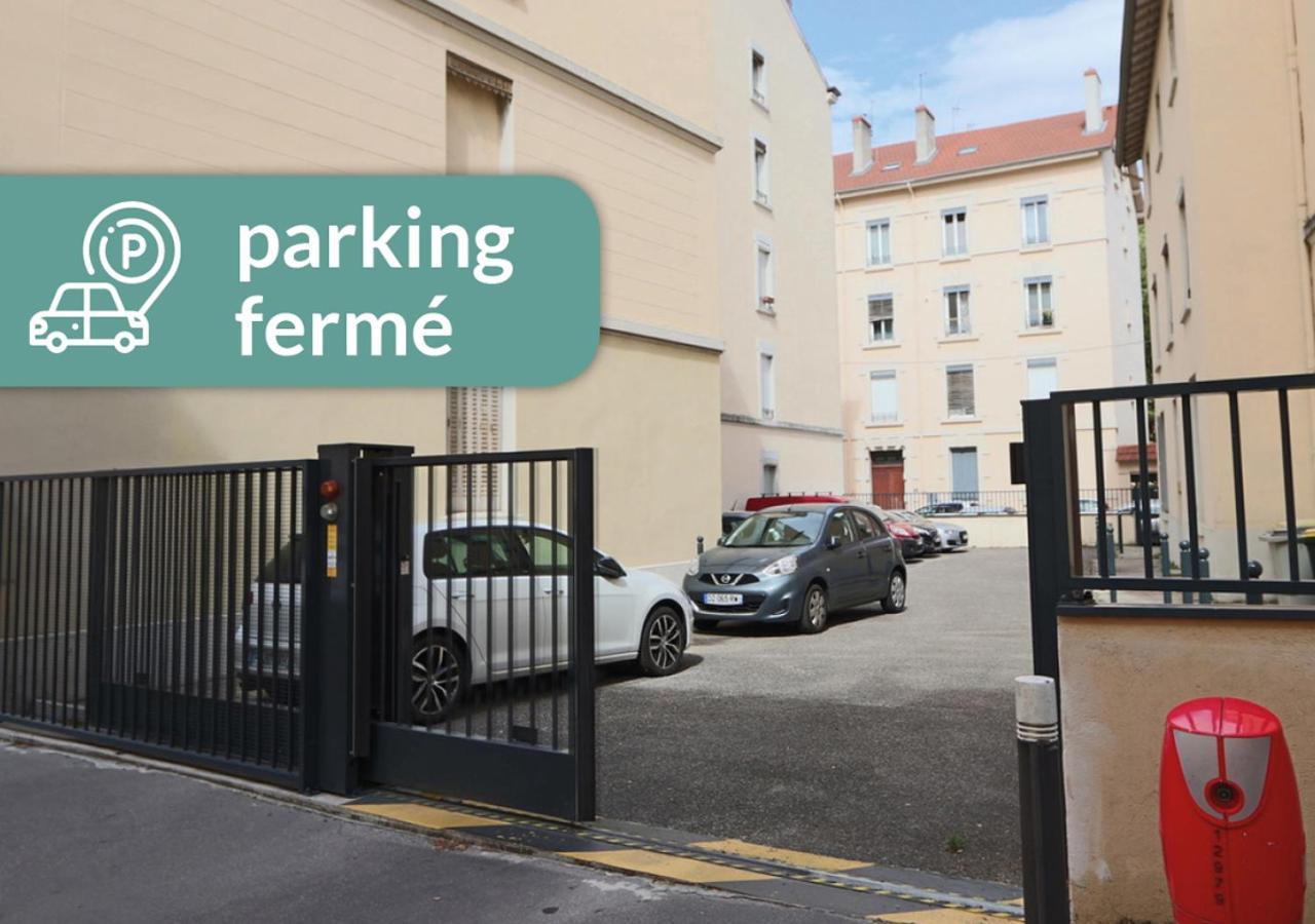 Cosy Appartement Lyon Valmy - Parking Exteriér fotografie