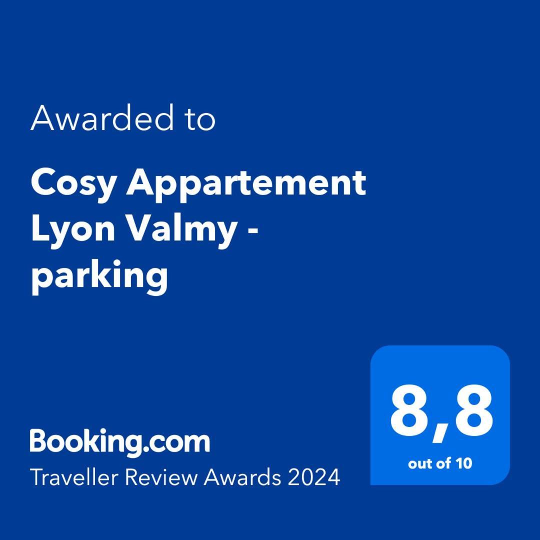 Cosy Appartement Lyon Valmy - Parking Exteriér fotografie